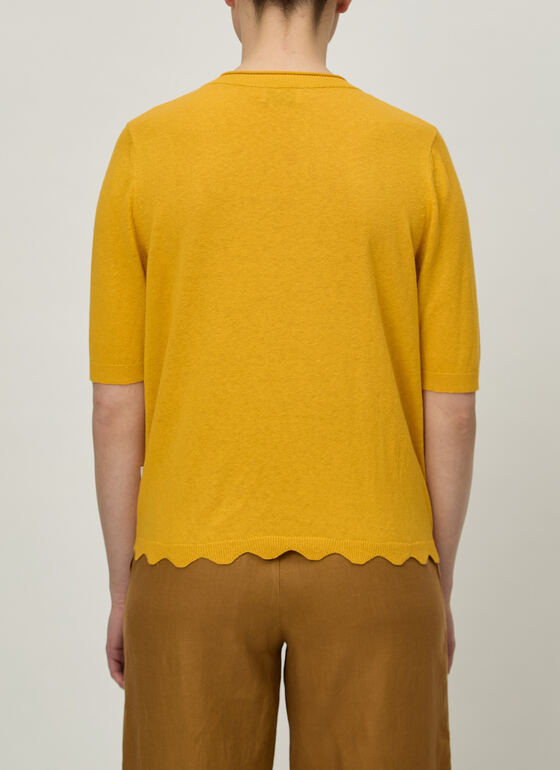 Shirt Polohemd, Knopf 1/2 Arm Sunflower Frontansicht