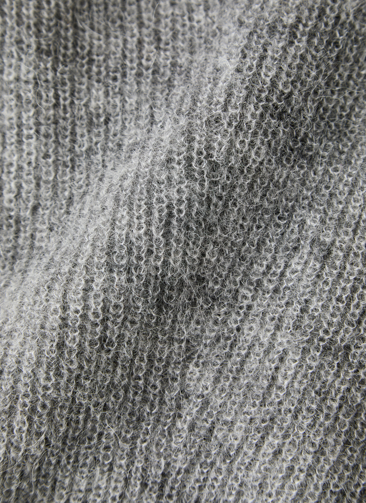 Pullover Rundhals 1/1 Arm, Granite Grey 