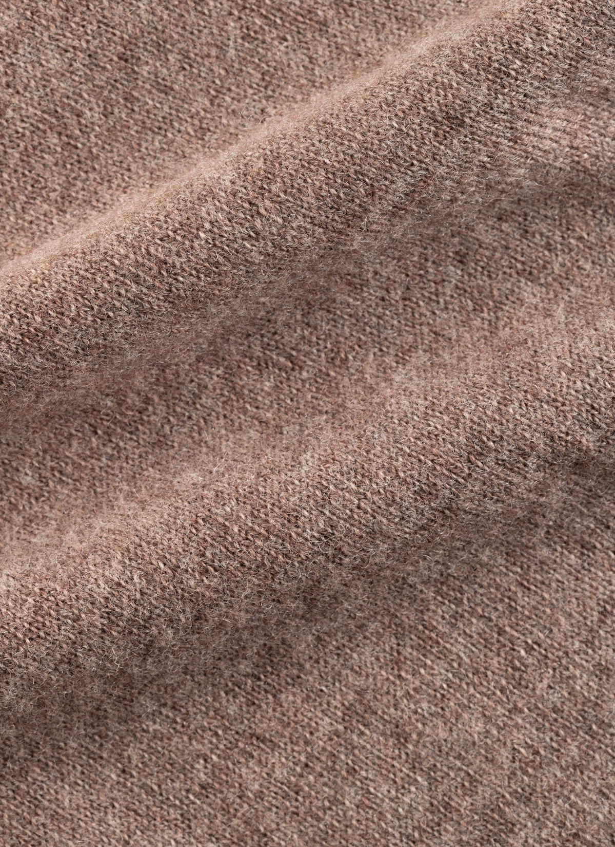 Pullover Rundhals 1/1 Arm, Taupe Grey
