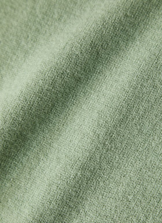 Pullover Rundhals 1/1 Arm Matcha Tea Frontansicht