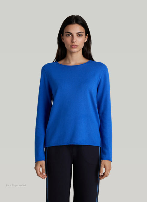 Pullover Rundhals 1/1 Arm width=