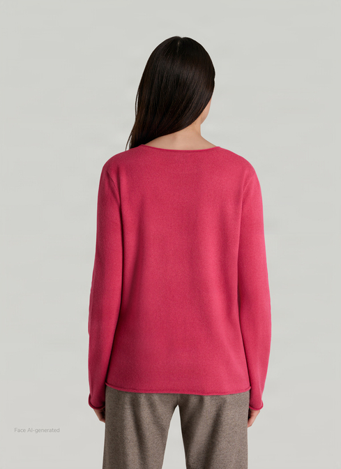 Pullover Rundhals 1/1 Arm width=