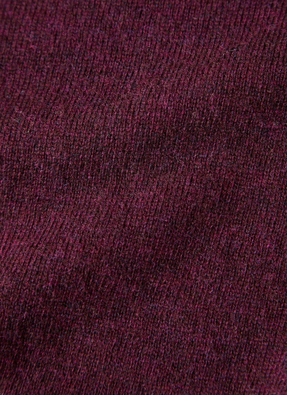 Pullover Rundhals 1/1 Arm Oxid Red Frontansicht