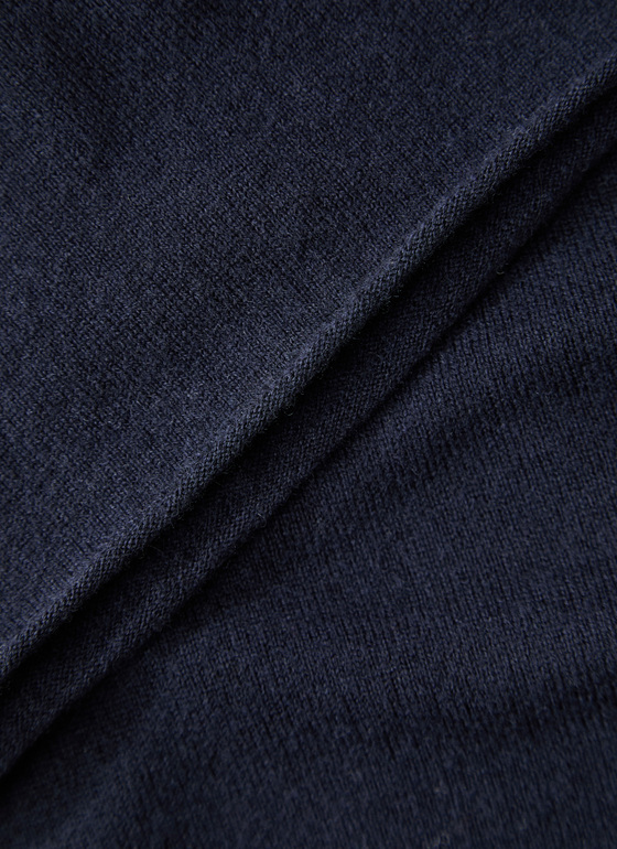 Pullover V-Ausschnitt 1/1 Arm Navy Frontansicht