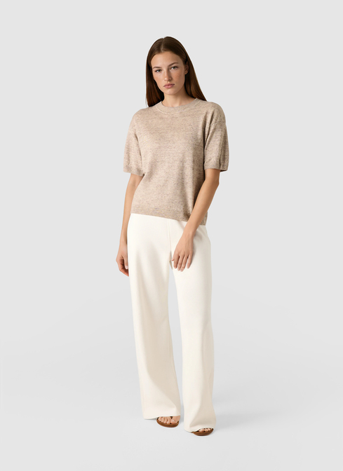 Pullover Rundhals 1/2 Arm width=