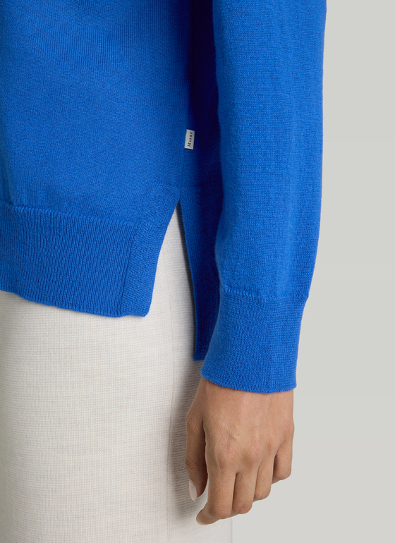 Pullover Stehkragen 1/2 Arm Nordic Light Frontansicht