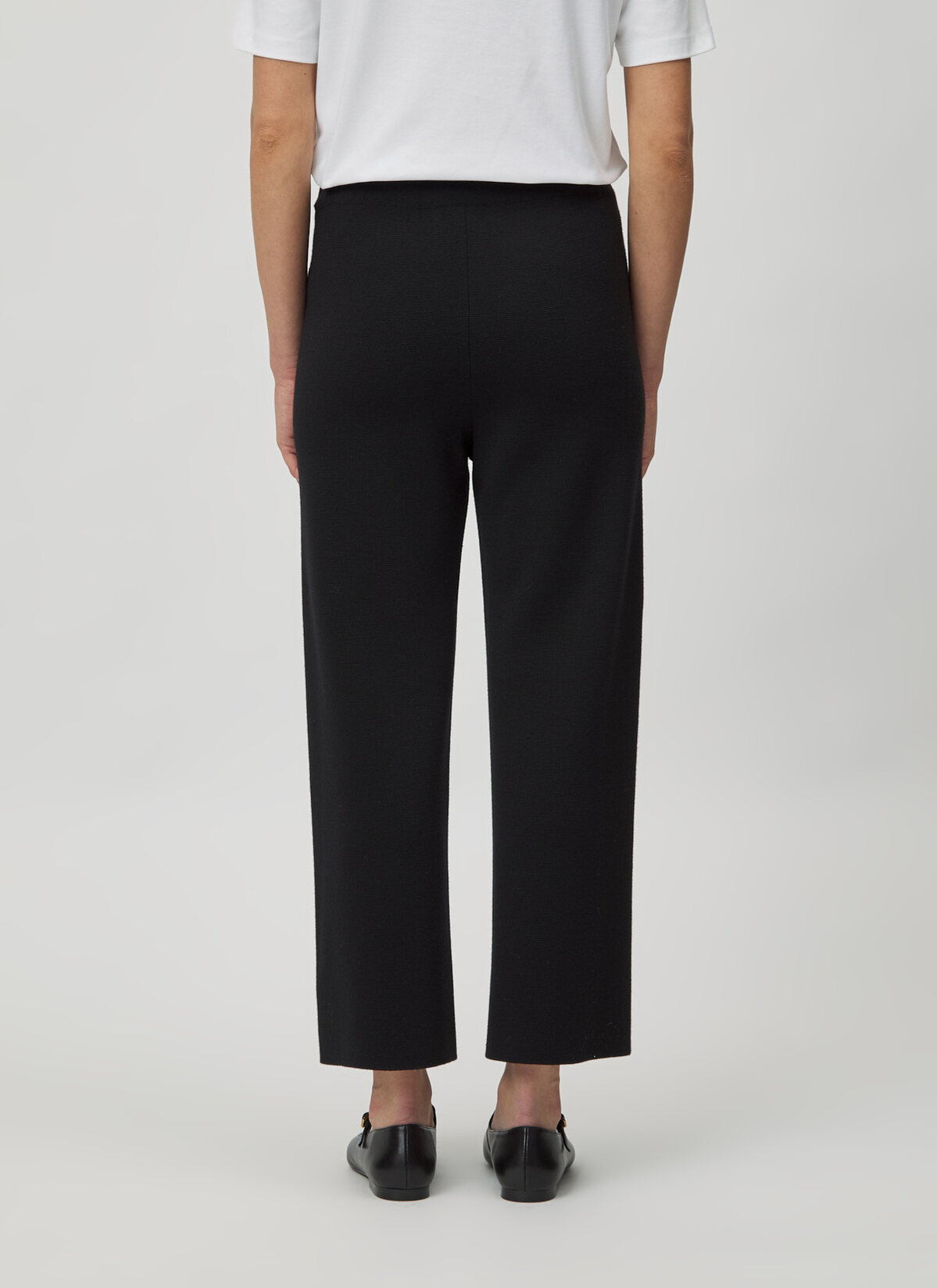 Strickhose, Black Rückansicht