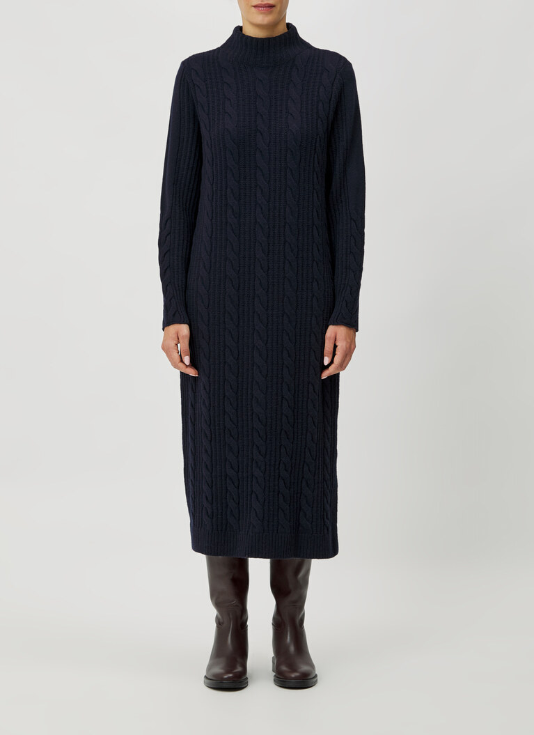 Kleid, Navy Detailansicht 1