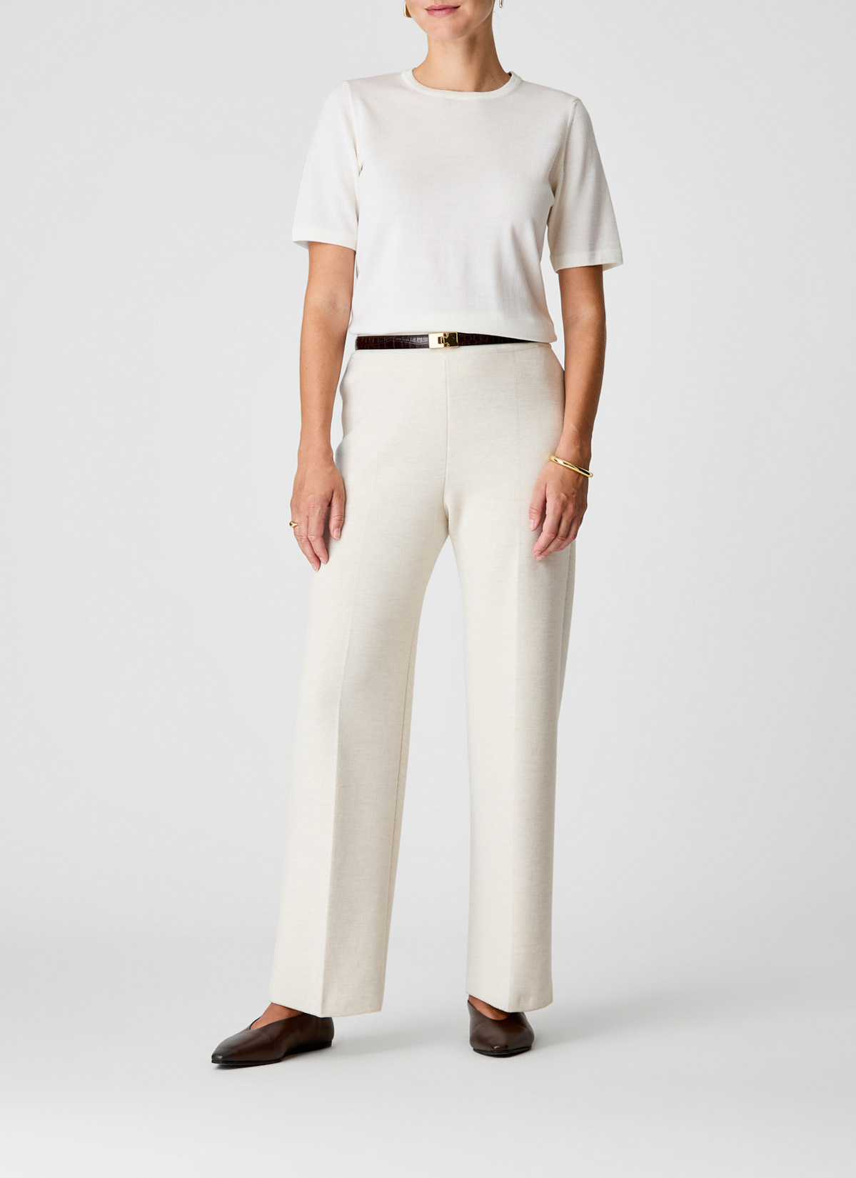 Hose (alle Formen), Off White Frontansicht