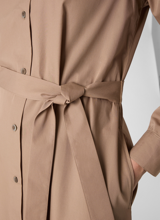 Kleid Nougat Frontansicht