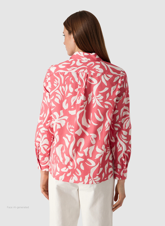 Bluse 1/1 Arm Desert Rose Frontansicht