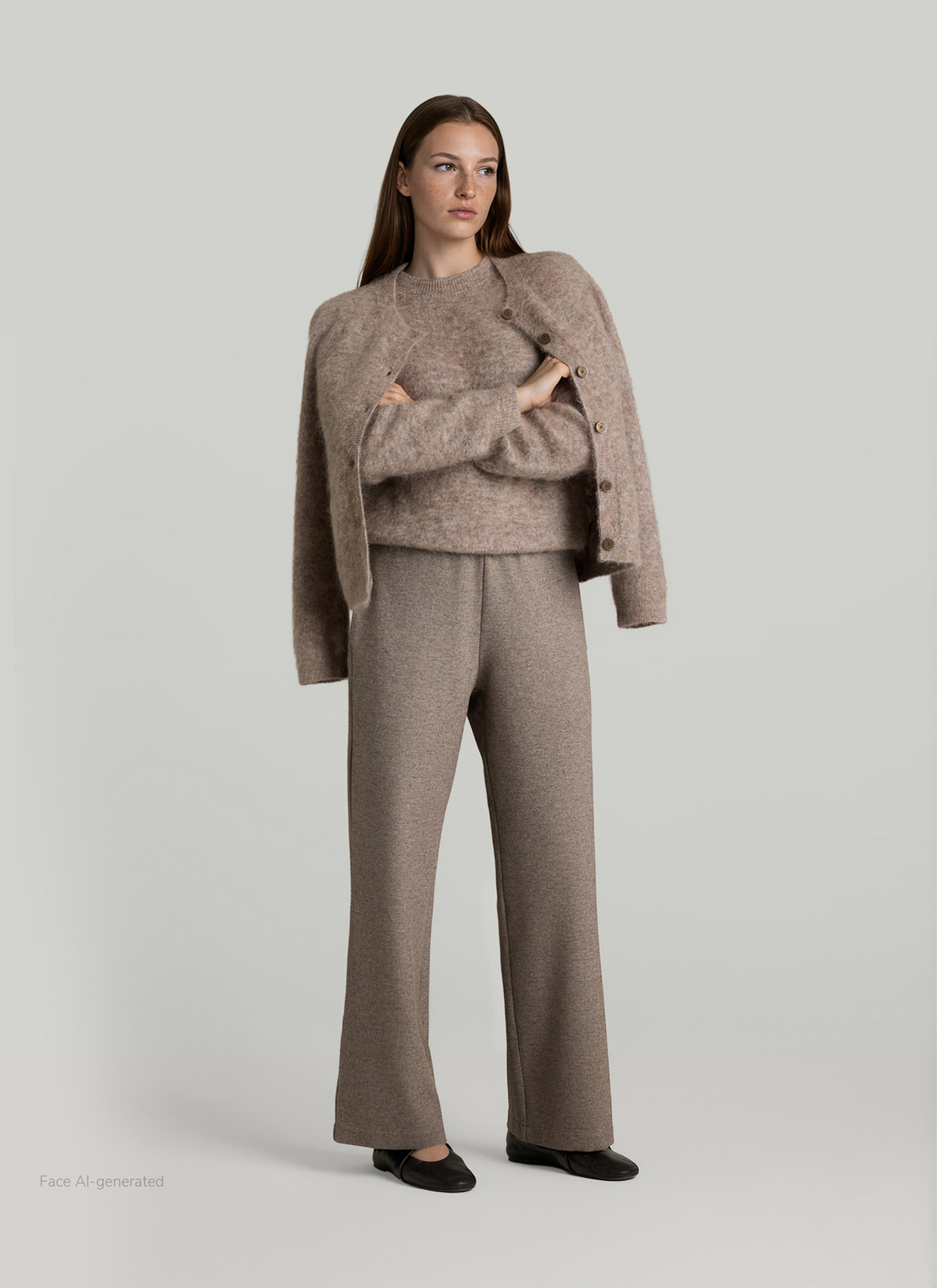 Hose, Taupe Grey Detailansicht 2
