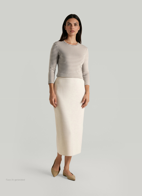 Longsleeve Rundhals 3/4 Arm width=