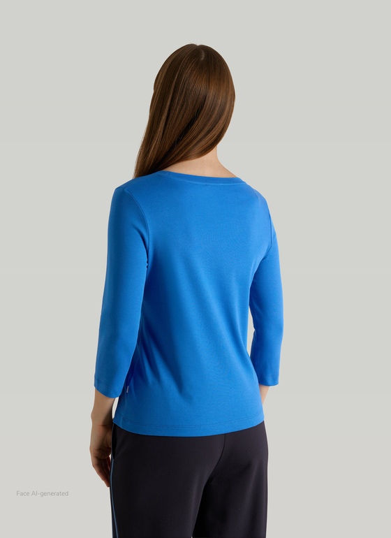 Longsleeve Rundhals 3/4 Arm Nordic Light Frontansicht