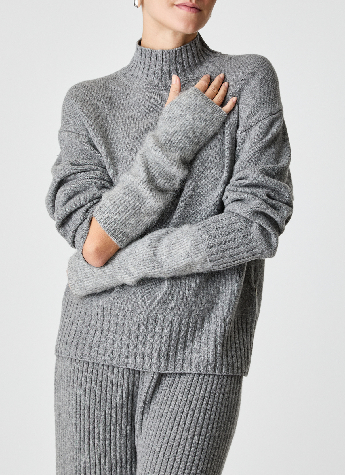 Armstulpe, Granite Grey Frontansicht