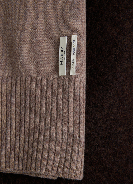 Schal Taupe Grey Frontansicht