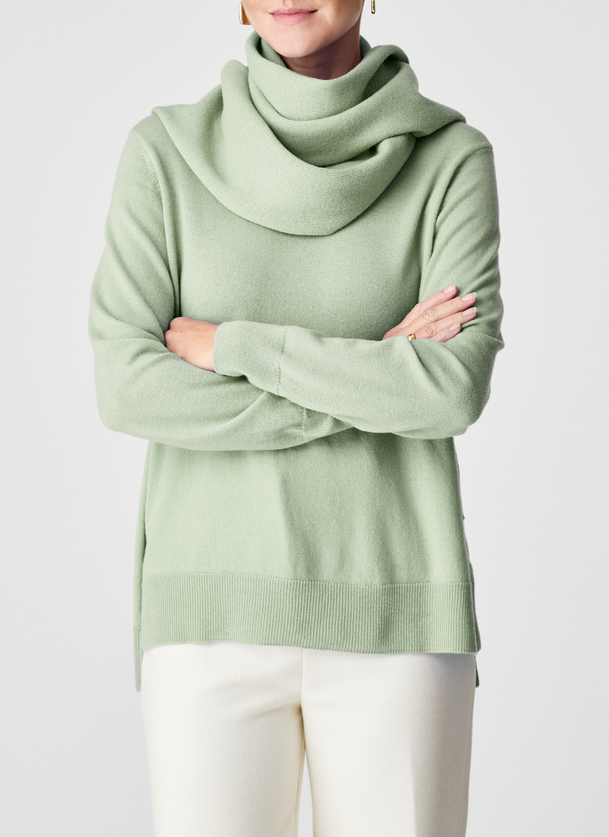 Schal, Matcha Tea Rückansicht