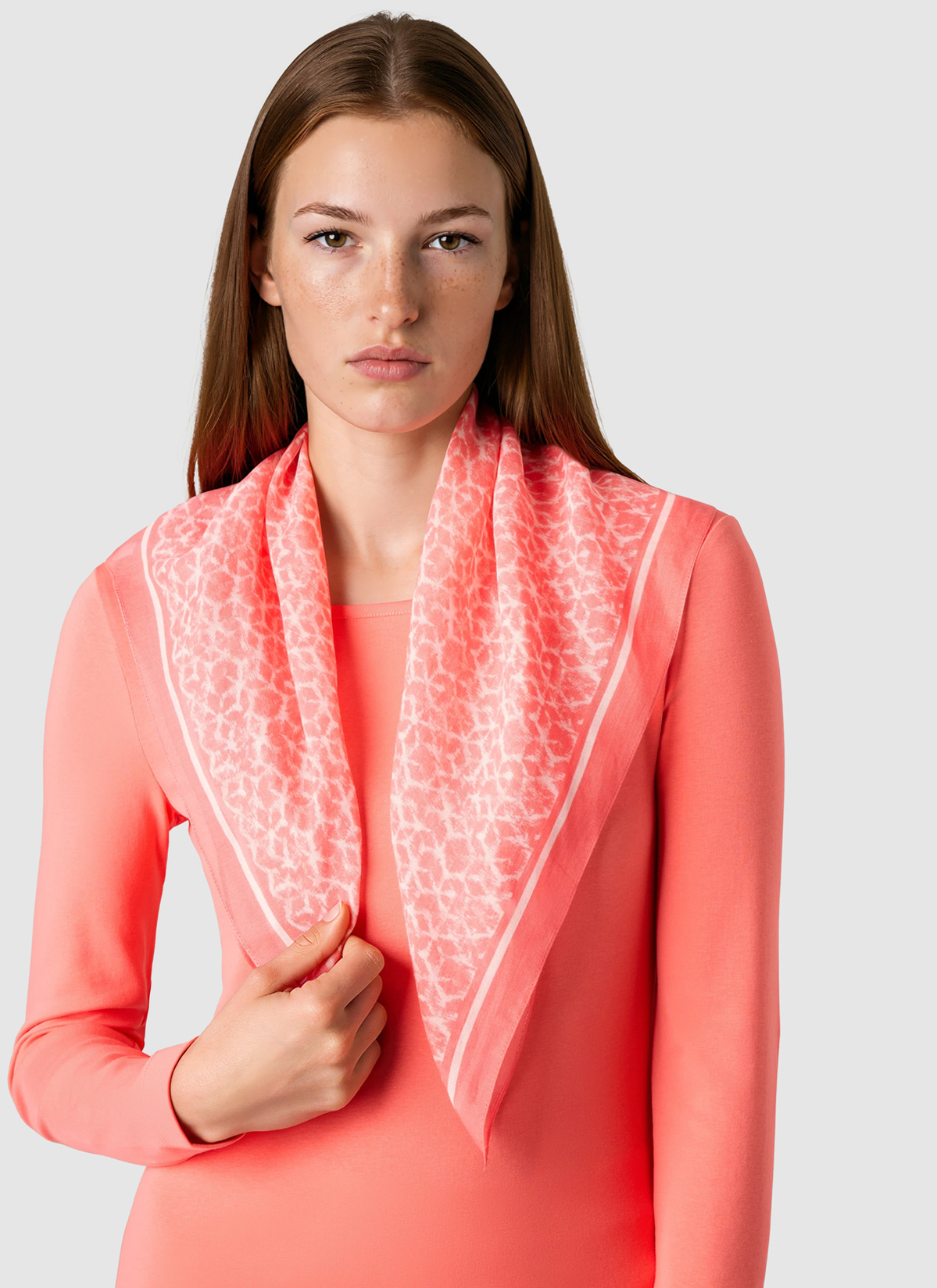 Tuch, Flamingo Frontansicht