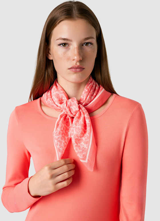 Tuch Flamingo Frontansicht